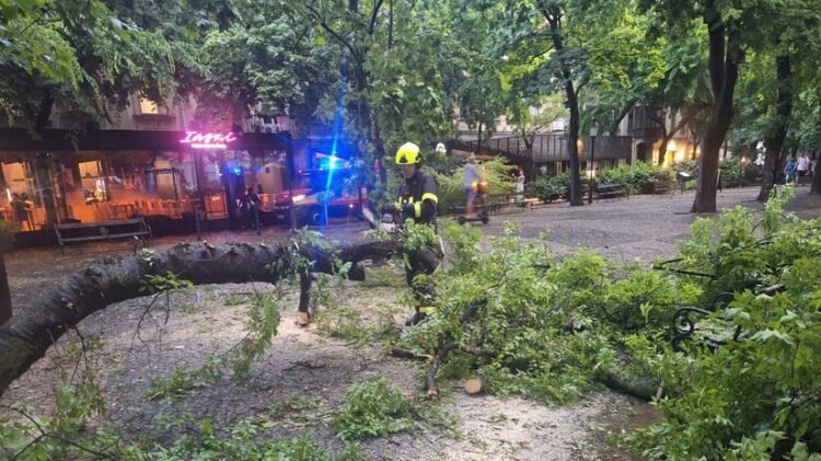 VIDEO: Bratislava was hit by the apocalypse. The city was lashed by extremely dangerous lightning and tornado-like winds – Home – News