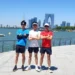 3 friends raise over $44,000 for cancer research by running relay for 10 days in China