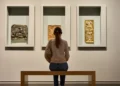 A man followed her through a gallery. Then her life changed