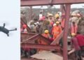 Taratala Building Collapse: Everything Seen Through Drones, Army, Police and Fire Brigade Fight Shoulder to Shoulder in Rescue Operations
