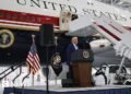 Trump unveils Qatari luxury jet for Air Force One fleetThe refurbished Boeing 747-8 will be used to transport the US president once it completes a final test phase.4 hrs agoWorld