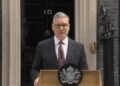 British Prime Minister Keir Starmer announces his resignation