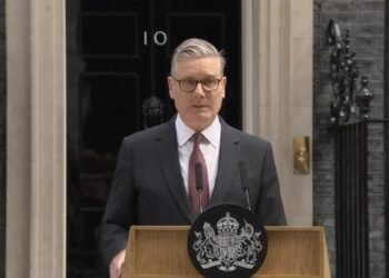 British Prime Minister Keir Starmer announces his resignation