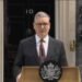 British Prime Minister Keir Starmer announces his resignation