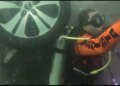 Video: Volunteer firefighters locate vehicle that fell into the Ayarza Lagoon