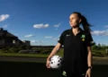 Matildas star Hayley Raso eyes World Cup Trophy ahead of friendlies against Mexico in Newcastle