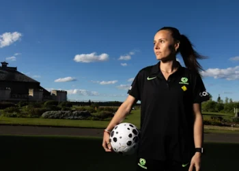 Matildas star Hayley Raso eyes World Cup Trophy ahead of friendlies against Mexico in Newcastle