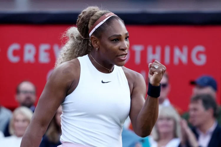 Serena is back – American great makes winning return to court at Queen’s