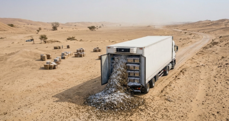 They left billions of them in the middle of the desert