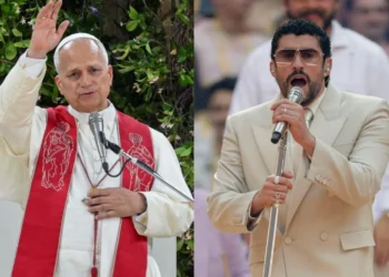 Bad Bunny meets Pope Leo in Madrid, but should have taken more photos