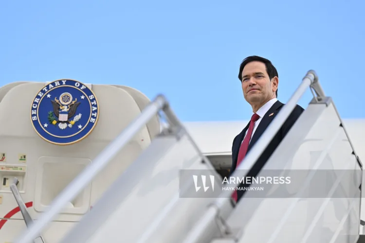 Rubio kicked off his Middle East trip by arriving in the UAE