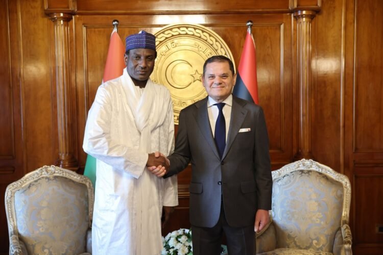 Dbeibah discusses border security with Niger’s PM