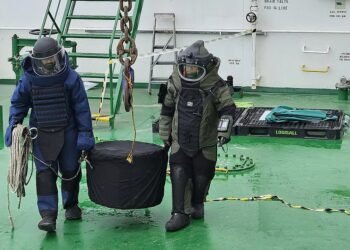 Indian Navy Operation: MT Olympic Life Missile Warhead Removed