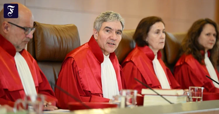 Federal Constitutional Court negotiates broadcasting fee | FAZ