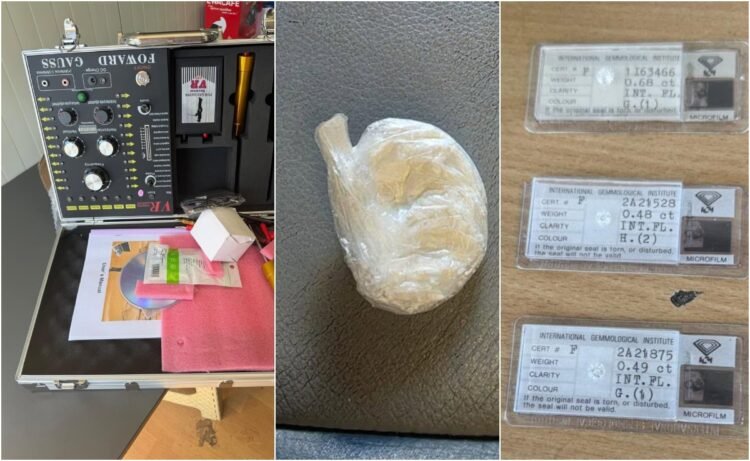 Coming from Ancona to Albania, cocaine and diamonds were seized in the Port of Durrës