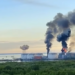 Ukraine claims drone attack on oil terminal in St. Petersburg