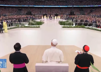 Pope Leo XIV fills the Bernabéu and says that the Church of Madrid scored a ‘goal for forever’ in a meeting with 70 thousand faithful