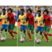 Brazil draws with Morocco. Crowd watches the game in Lisbon