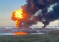 Merciless intervention in front of the eyes of the Russian elite: dozens of drones set fire to targets in St. Petersburg, where Putin is heading – World – News