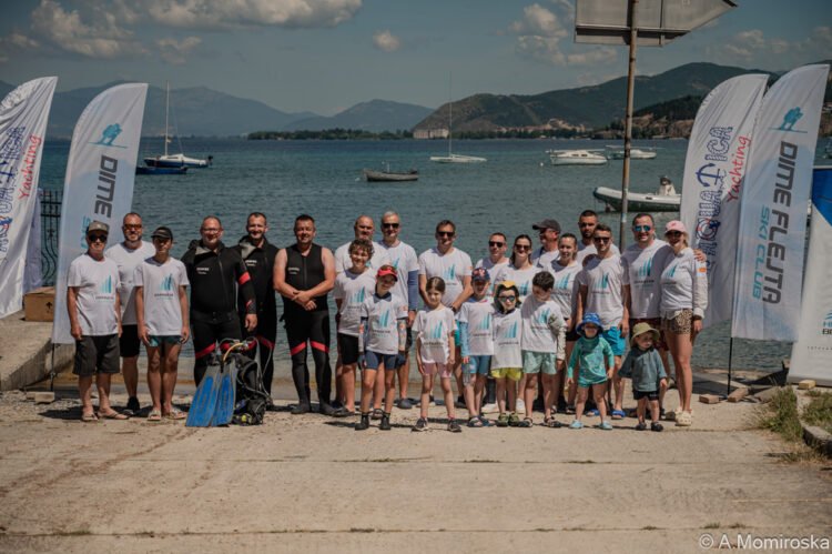 “Together for the future of the Lake”: Young sailors and skiers celebrate Lake Ohrid Day