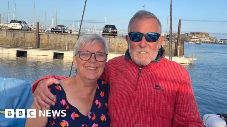 'It was surreal': British couple describe having warning shots fired near them by Russian warship