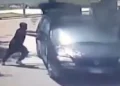 Italy: Five men locked in car and set on fire