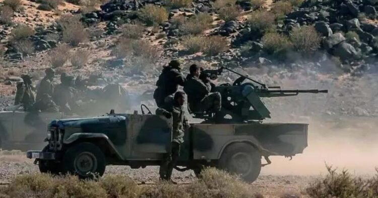 Sahrawi People’s Liberation Army units target monitoring and warning sites of the occupation army in the Umm Edreika sector