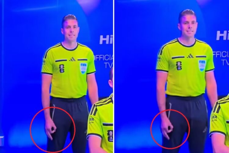 They asked for the expulsion of a World Cup referee for having made a gesture of white supremacy