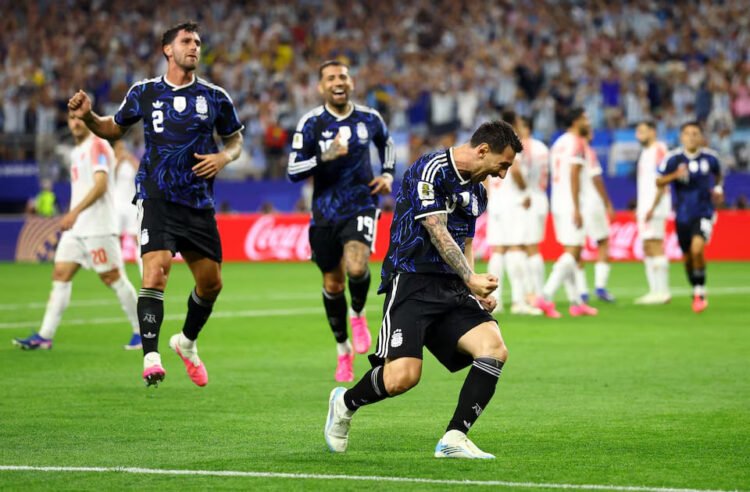 Football World Cup; The teams of Argentina, England, Croatia and Congo won