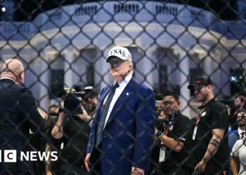 Group planned to attack White House UFC event using snipers and drones, FBI saysIn newly unsealed court filings, the government says the group allegedly expressed grievances about corruption, the Epstein files, and data centres.2 hrs agoUS & Canada