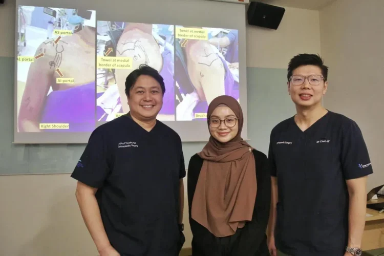 New keyhole surgery for shoulder dislocation at KTPH