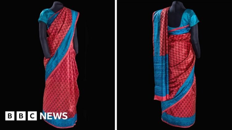 Isro: Indian space scientist Nandini Harinath’s Mars mission sari at US’s Smithsonian museum