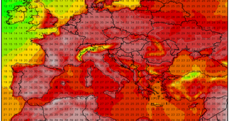 Jutarnji list – A red weather alarm has been activated for the east of Croatia, and a new twist will soon follow: Temperatures reach 35 °C!
