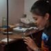 Art at your fingertips. She restores ancient artifacts and makes silver jewelry