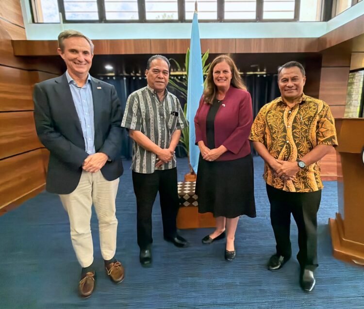 President Simina and Vice President Palik Bid Farewell to US Ambassador – FSM Government
