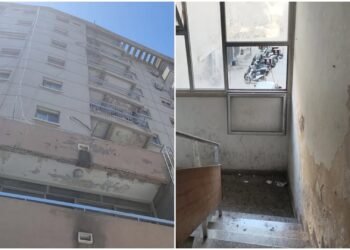 Hundreds of people are at risk of being left on the street: EOAL gave days to remove the danger of the Philanda apartment building – Poor conditions in the building