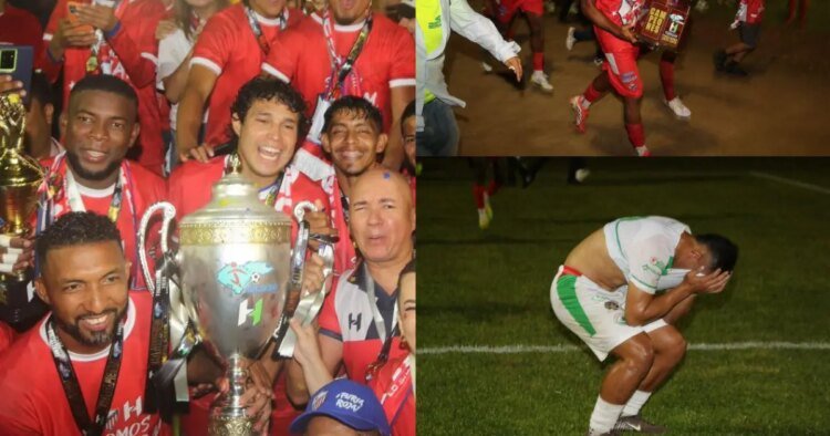 Crazy: This is how Estrella Roja celebrated its promotion to the National League