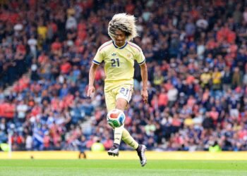 Tahith Chong, the only footballer born in Curacao who represents the island in the World Cup