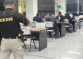 Officials and former officials of the BCH attend a hearing for alleged millionaire embezzlement