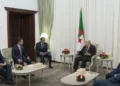 The President of the Republic receives the Minister of Foreign Affairs of Uzbekistan