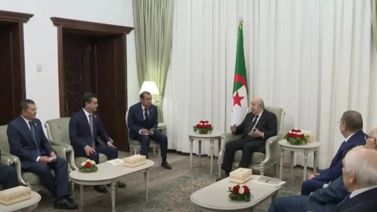 The President of the Republic receives the Minister of Foreign Affairs of Uzbekistan