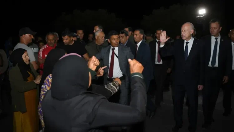 The Tunisian president responds to a rumor campaign
