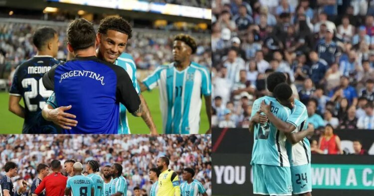 Messi surprises with what he did and historic hug for Honduras