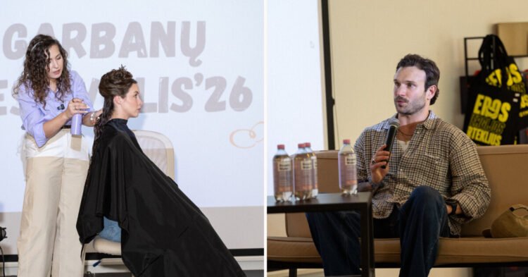 The second Curly Festival opened in Vilnius: Vaidas Baumila also opened up about his hair Life