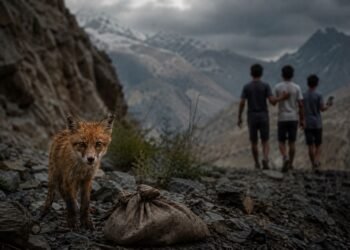 Flayers in Tajikistan cut off the ears of a baby fox. The public demands severe punishment for the perpetrators
