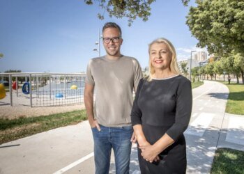 Slobodna Dalmacija – Žnjan’s first birthday: cracked concrete, dried greenery, €200,000 in damage… Who is responsible? We sat down with the leading people