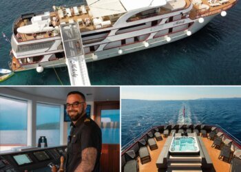 Slobodna Dalmacija – Three brothers, three luxury yachts, in them wellness, private concerts…; this is a wonderful story about the Šerka family from Postir