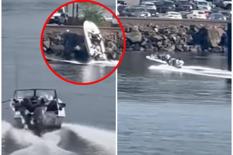 Slobodna Dalmacija – The American was driving a speedboat, suddenly lost consciousness and crashed into the shore with all his might. Cameras recorded the entire accident