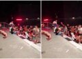 Slobodna Dalmacija – New incident: terrible scenes from the tournament in Solin, a mob chases a man, throws a bengal at him. ‘Jesus Christ!’