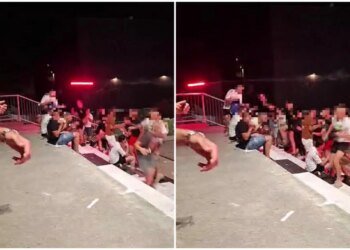 Slobodna Dalmacija – New incident: terrible scenes from the tournament in Solin, a mob chases a man, throws a bengal at him. ‘Jesus Christ!’
